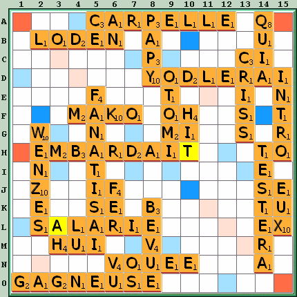 Grille de jeu