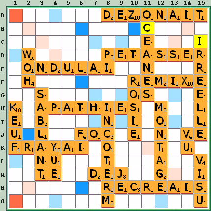 Grille de jeu