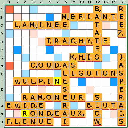 Grille de jeu