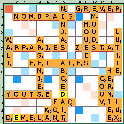 Grille de jeu