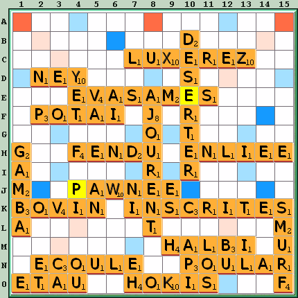 Grille de jeu