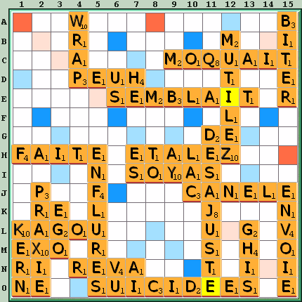 Grille de jeu