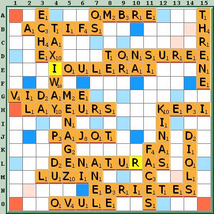 Grille de jeu