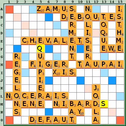 Grille de jeu