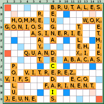 Grille de jeu