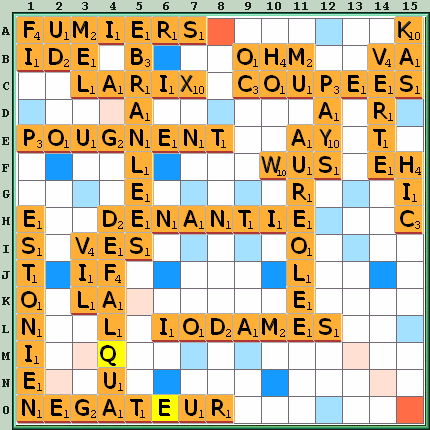 Grille de jeu
