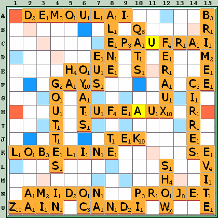 Grille de jeu