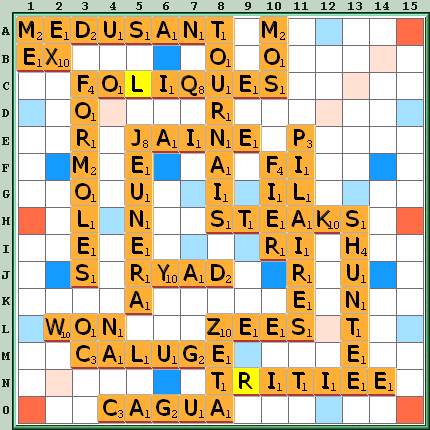 Grille de jeu
