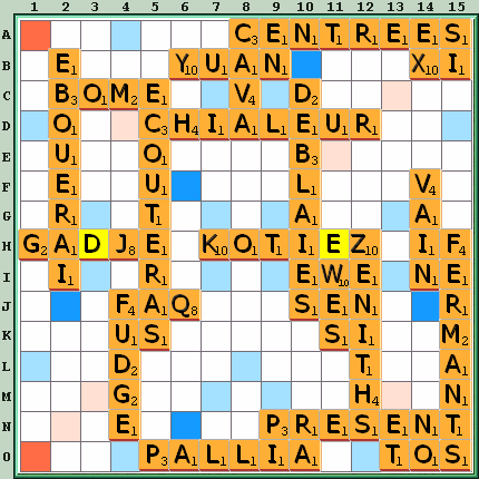 Grille de jeu