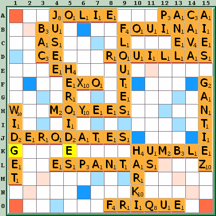 Grille de jeu