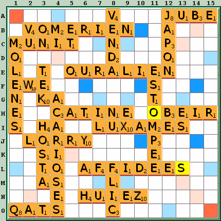 Grille de jeu