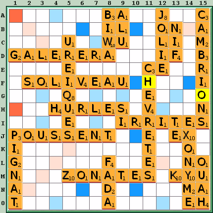 Grille de jeu
