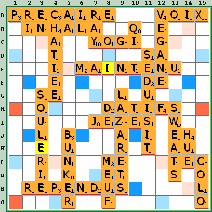 Grille de jeu