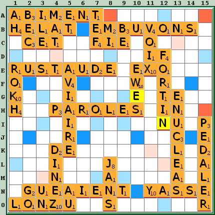 Grille de jeu