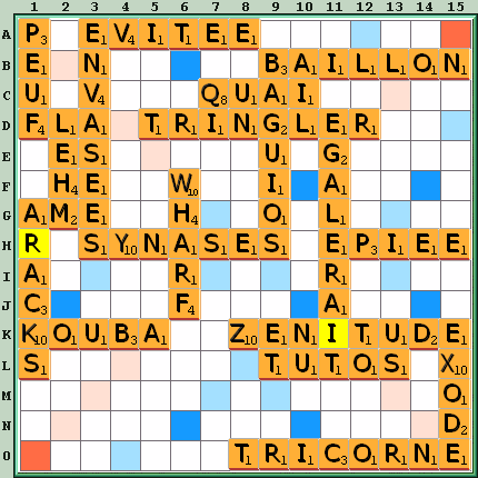 Grille de jeu