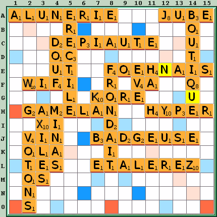 Grille de jeu