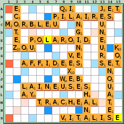 Grille de jeu