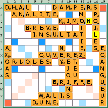 Grille de jeu