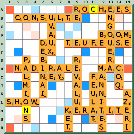 Grille de jeu