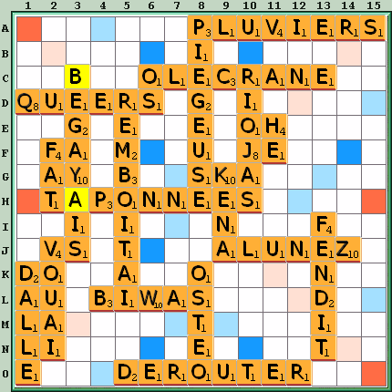 Grille de jeu