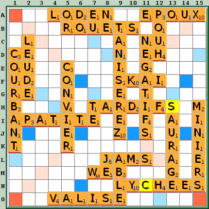 Grille de jeu