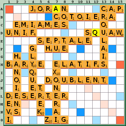Grille de jeu