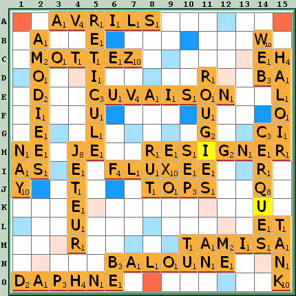 Grille de jeu