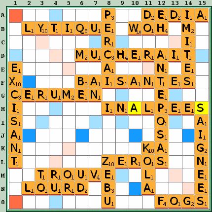 Grille de jeu
