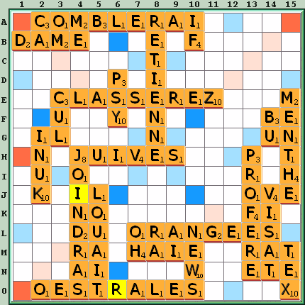 Grille de jeu