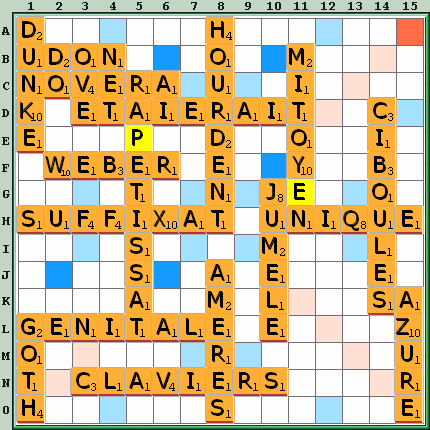 Grille de jeu