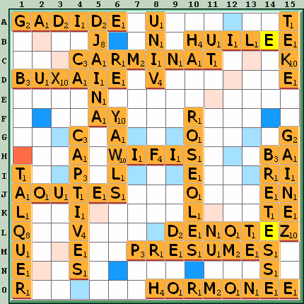 Grille de jeu