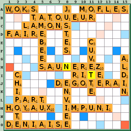 Grille de jeu