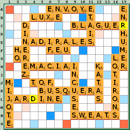 Grille de jeu