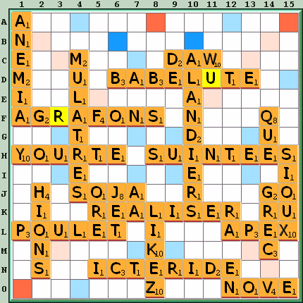 Grille de jeu
