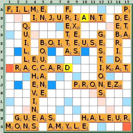Grille de jeu
