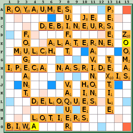 Grille de jeu