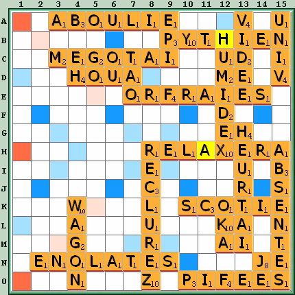 Grille de jeu