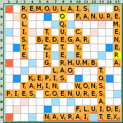 Grille de jeu
