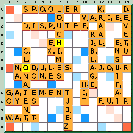 Grille de jeu