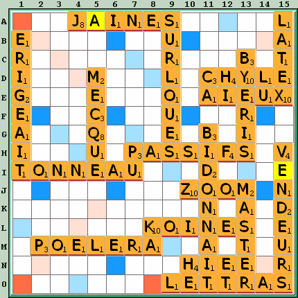 Grille de jeu
