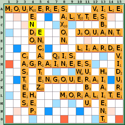 Grille de jeu