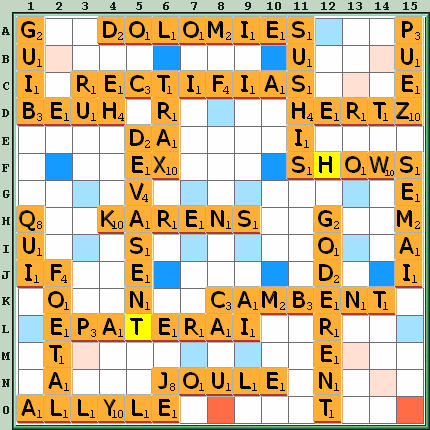 Grille de jeu