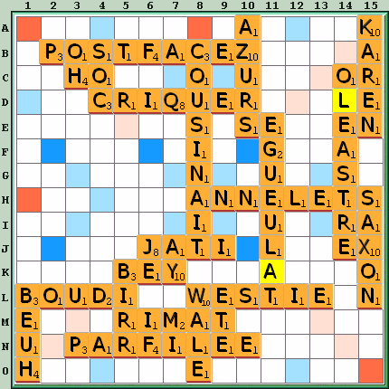 Grille de jeu