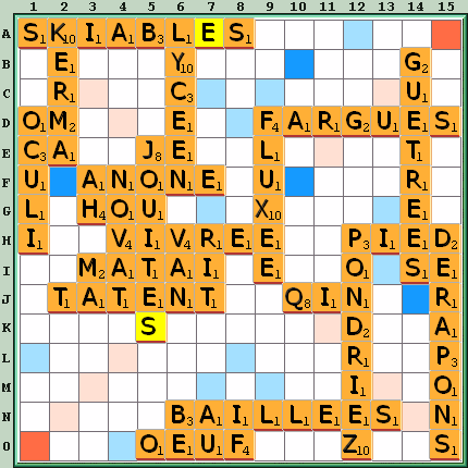 Grille de jeu
