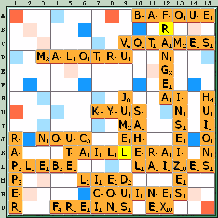 Grille de jeu