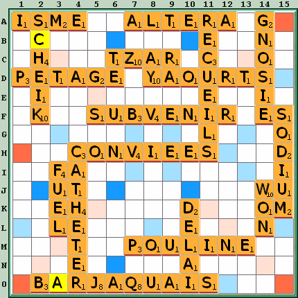 Grille de jeu